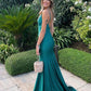 Mermaid Satin Long Prom Dresses, Mermaid Backless Party Dresses nv1453