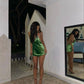 Green Fashion Slim Short Prom Dress Homecoming Party Dress nv2148