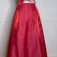 Red vintage elegant fashion exquisite beaded long satin ball gown evening dress party dress nv3569