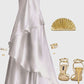 White Fashion Elegant Strapless Sweetheart Long Satin Ball Gown Evening Dress Party Dress nv3409