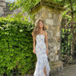 Fashion Floral Off-shoulder Sleeveless Mermaid Fishtail Evening Dress Prom Dress Party Dress nv1944