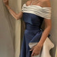 Blue fashion simple elegant long formal prom dress evening dress party dress nv2531