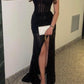 Simple Gorgeous Mermaid Black Prom Dress Evening Dress Birthday Outfit nv1767