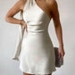 Solid Color Casual Sleeveless Short Prom Party Dress Homecoming Dress nv2071