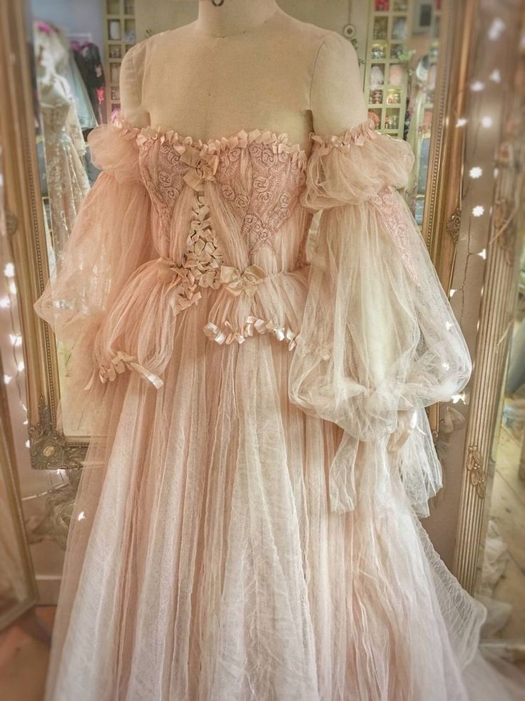 Pink gorgeous elegant exquisite lace long tulle sweet ball gown evening dress nv3387