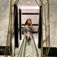 Champagne Gray Elegant Charming Long Ball Gown Evening Dress Party Dress nv2464