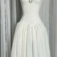 White Vintage Elegant Lace Tulle Long Ball Gown Evening Gown Wedding Dress nv2817