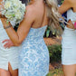Cocktail dresses Short strapless homecoming dresses Elegant prom dresses Cute bodycon party dresses nv1730
