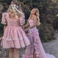 Pink Gorgeous Elegant Off-the-shoulder Exquisite 3D Flowers Tulle Slit Long Mermaid Ball Gown Evening Dress nv3600