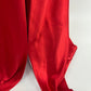 Red beautiful elegant fashion exquisite beaded spaghetti straps long satin slit ball gown evening dress party dress nv3728