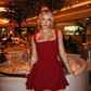 Burgundy Square Neck Mini Dress Sexy High Waist Party Dress Homecoming Dress Prom Dress nv2088