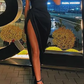 Green/Black new style fashion spaghetti straps long slit sexy satin prom dress evening dress formal dress nv85