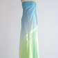 Blue green fashion gradient simple and elegant long chiffon ball gown, evening dress, party dress nv3689