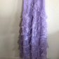 Lilac Lace Long prom Dress Evening Gown Party Dress nv1299