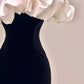 Gorgeous Mermaid Off The Shoulder Black Prom Dress nv1718