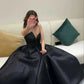 Black stylish unique sequin long ball gown evening dress nv3041