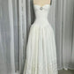 White Vintage Elegant Lace Tulle Long Ball Gown Evening Gown Wedding Dress nv2817