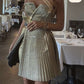 Champagne Gold Fashion Short Party Dress Evening Dress Homecoming Dress nv2172