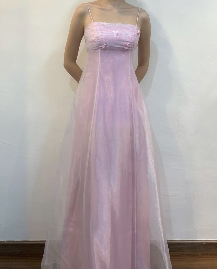 Pink Simple Fashion Elegant Floral Spaghetti Strap Long Tulle Ball Gown Evening Gown Bridesmaid Dresses Prom Dress nv3790