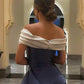 Blue fashion simple elegant long formal prom dress evening dress party dress nv2531