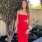 Red Elegant Dress Women Long Prom Dress nv1689