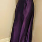 Purple Vintage Elegant Fashion Long Satin Ball Gown Evening Dress Party Dress nv3570